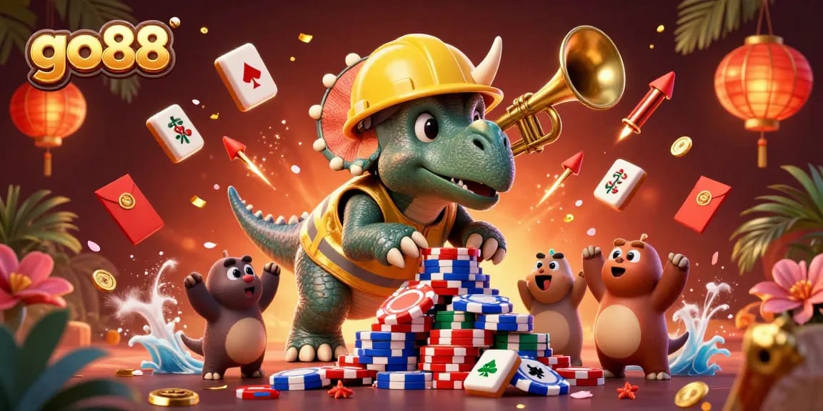 Experience thrilling wins at go88 with vibrant games and exciting casino action featuring animated characters.