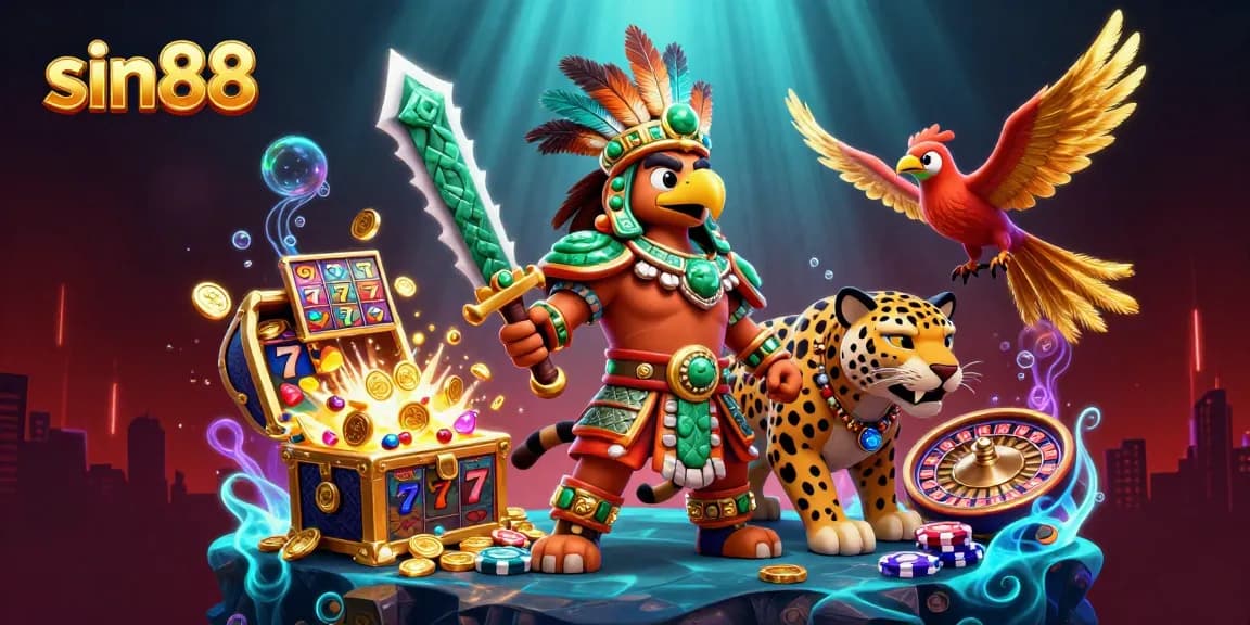 Spin winning combinations at sin88 with vivid slot reels and a dynamic casino scene