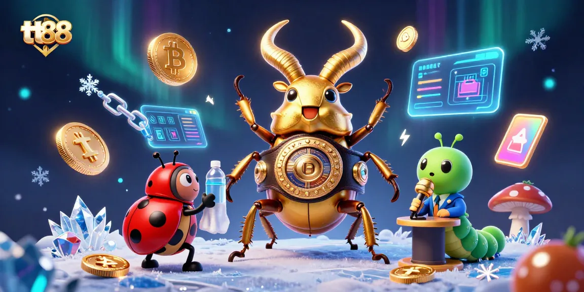 Engage with tt88's unique crypto gambling experience featuring vibrant characters and elements