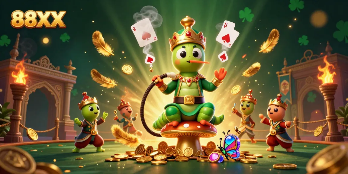 Experience the excitement of 88XX with unique characters and vibrant casino elements.