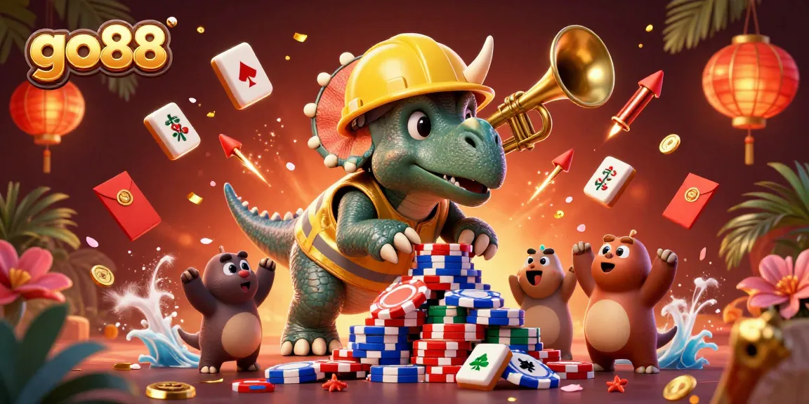 Experience thrilling wins at go88 with vibrant games and exciting casino action featuring animated characters.