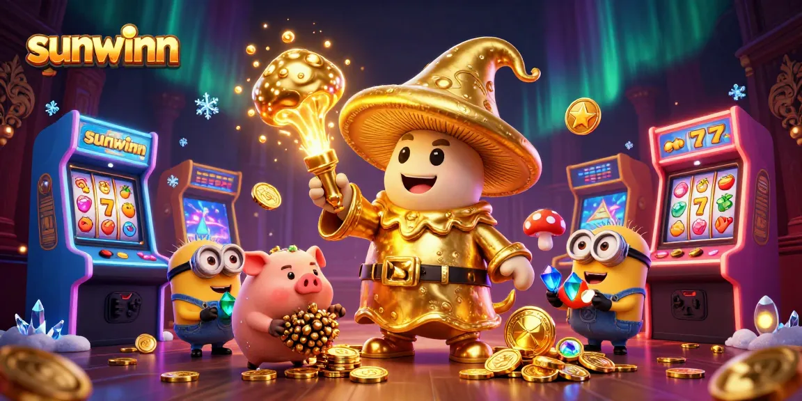 Engage with sunwinn’s exciting slot reels and magical treasures in a vibrant gaming scene.