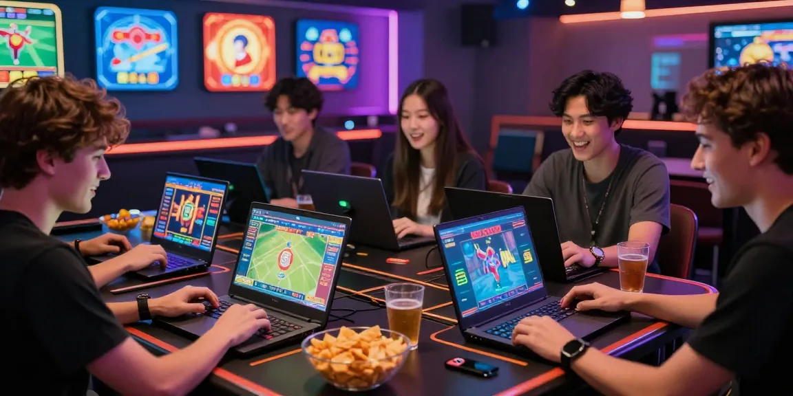 Friends enjoying the thrill of online gaming with go+99, placing bets on sports and casino games.